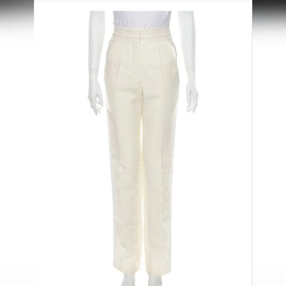 NWT Stella McCartney Wool Straight Leg Pants - Picture 1 of 11